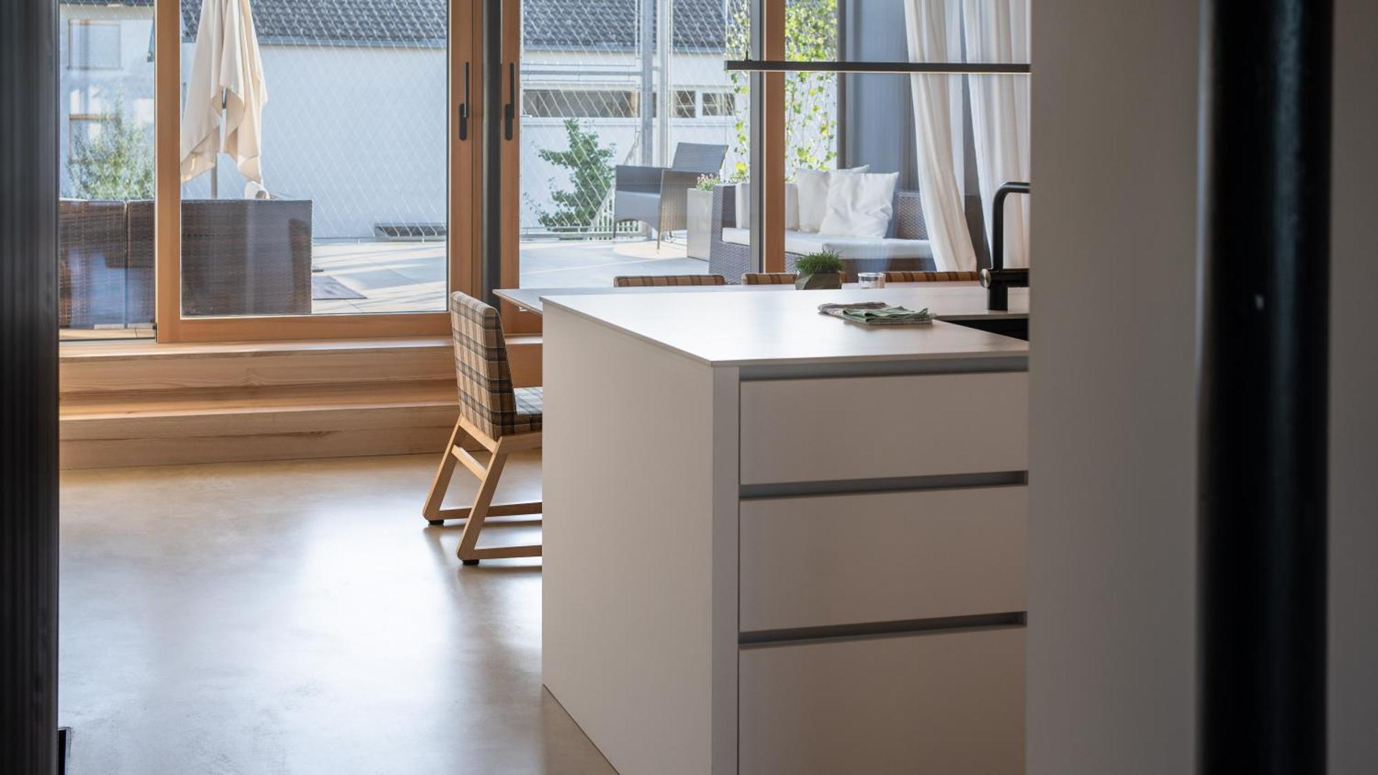 Architektenhaus Rhaa Mit Terrassen Altach Bagian luar foto