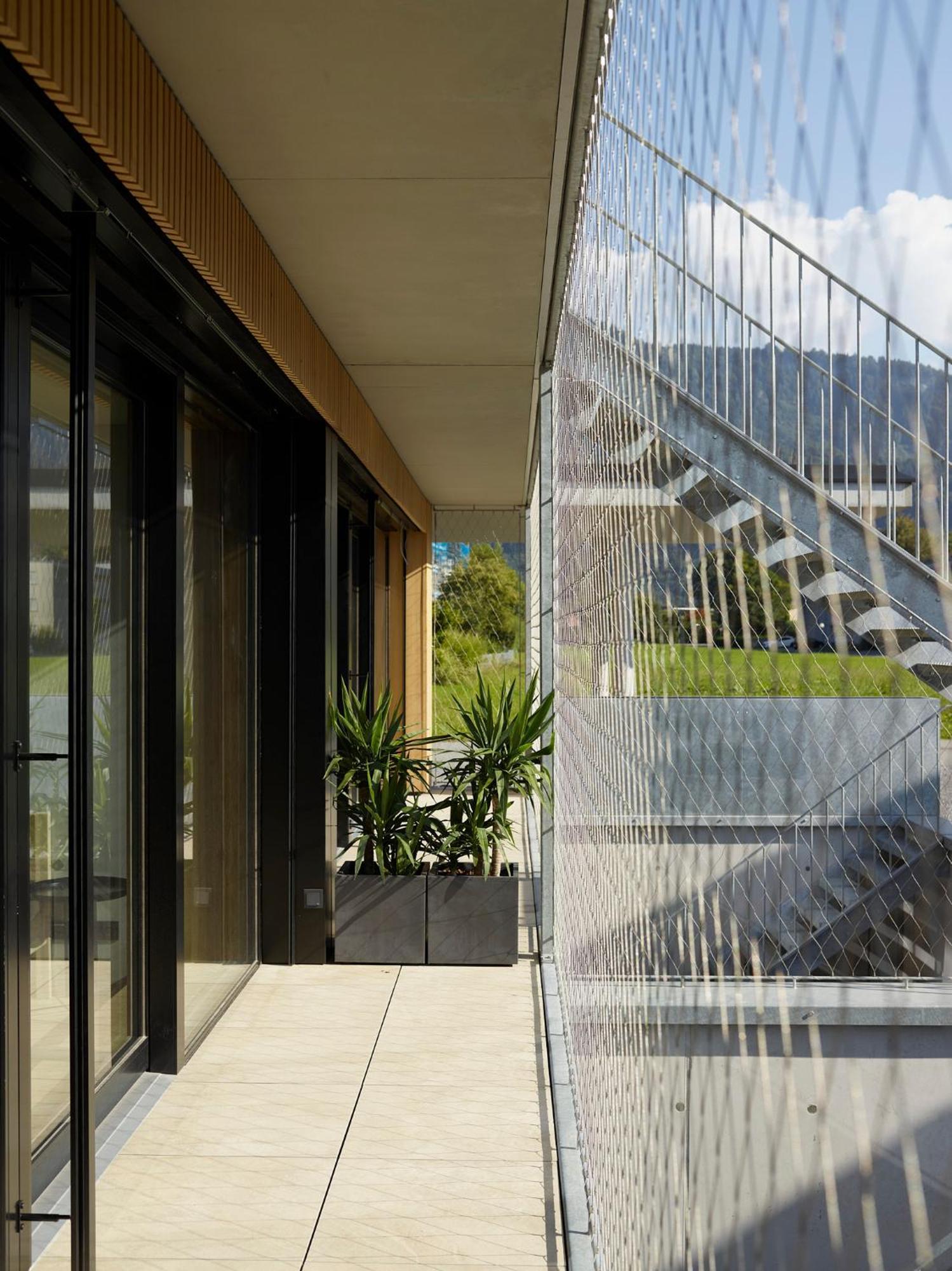 Architektenhaus Rhaa Mit Terrassen Altach Bagian luar foto